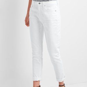 GAP girlfriend regular jeans white